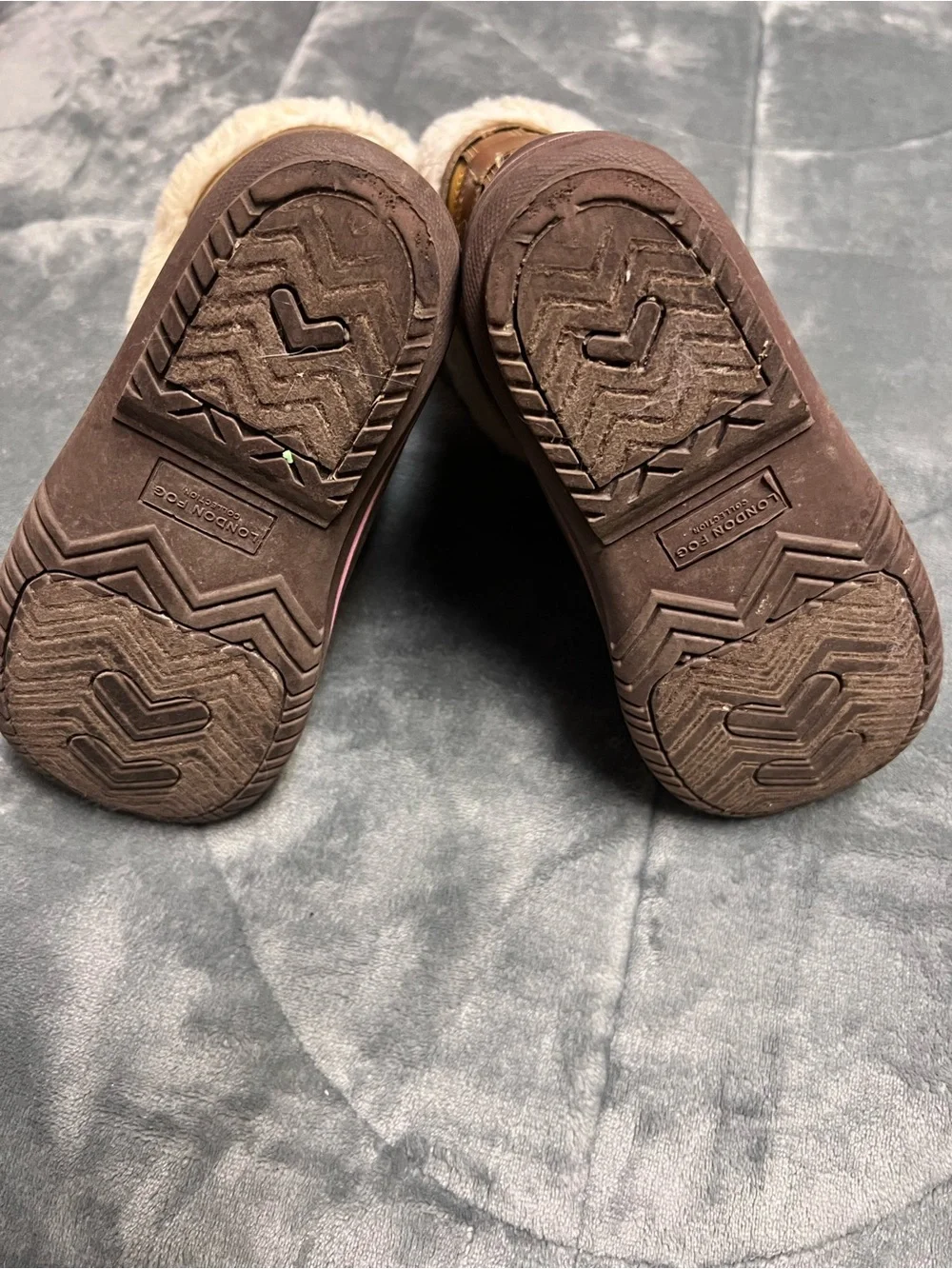 London Fog cozy brown